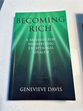 Becoming Rich by Genevieve Davis - Green & Black Paperback